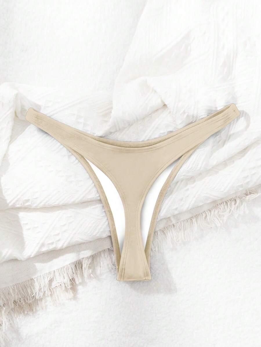 BEŻOWY DÓŁ BIKINI
