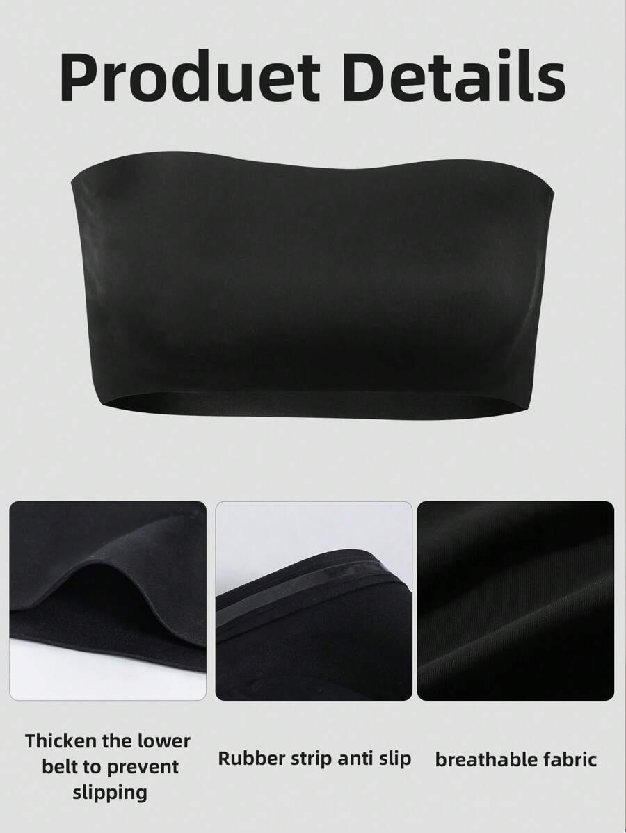CZARNY BIUSTONOSZ BANDEAU