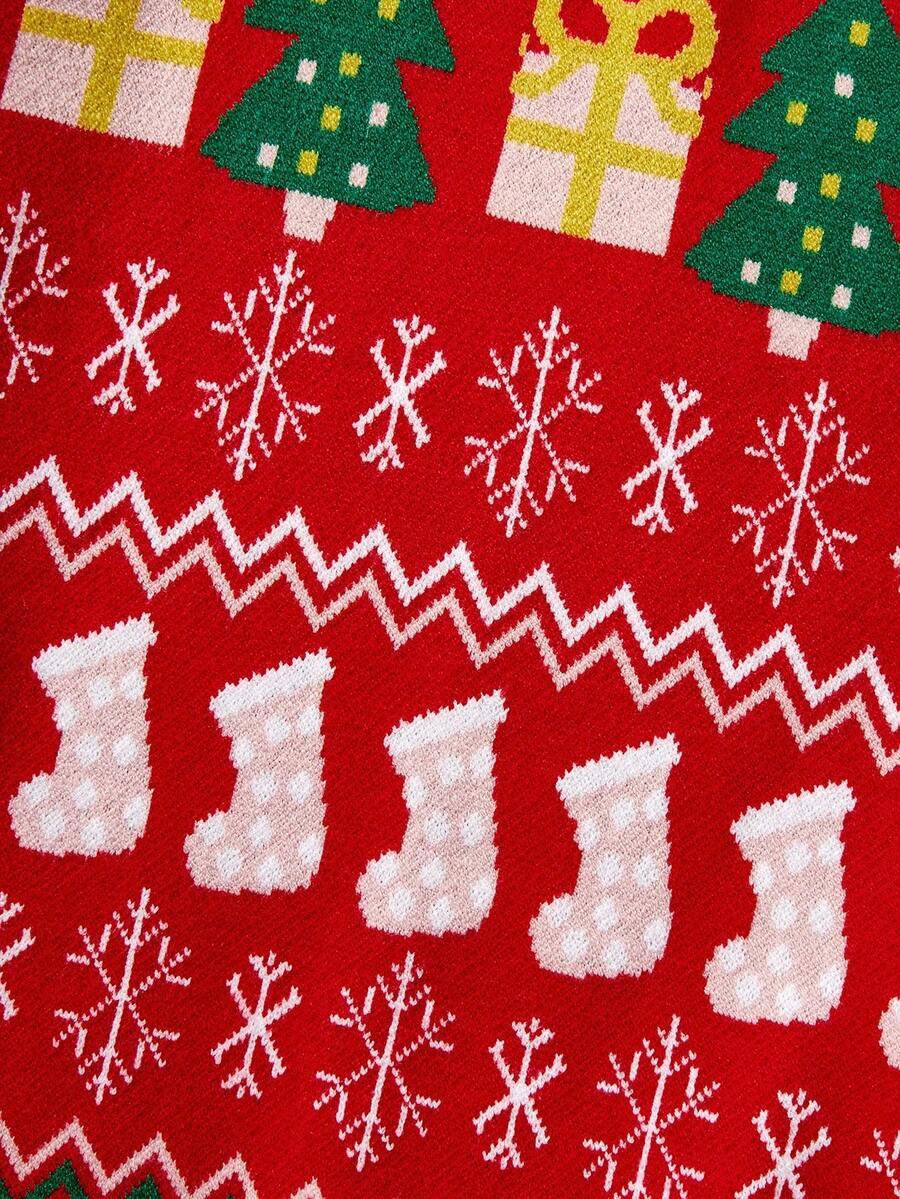 świąteczny sweter wzór