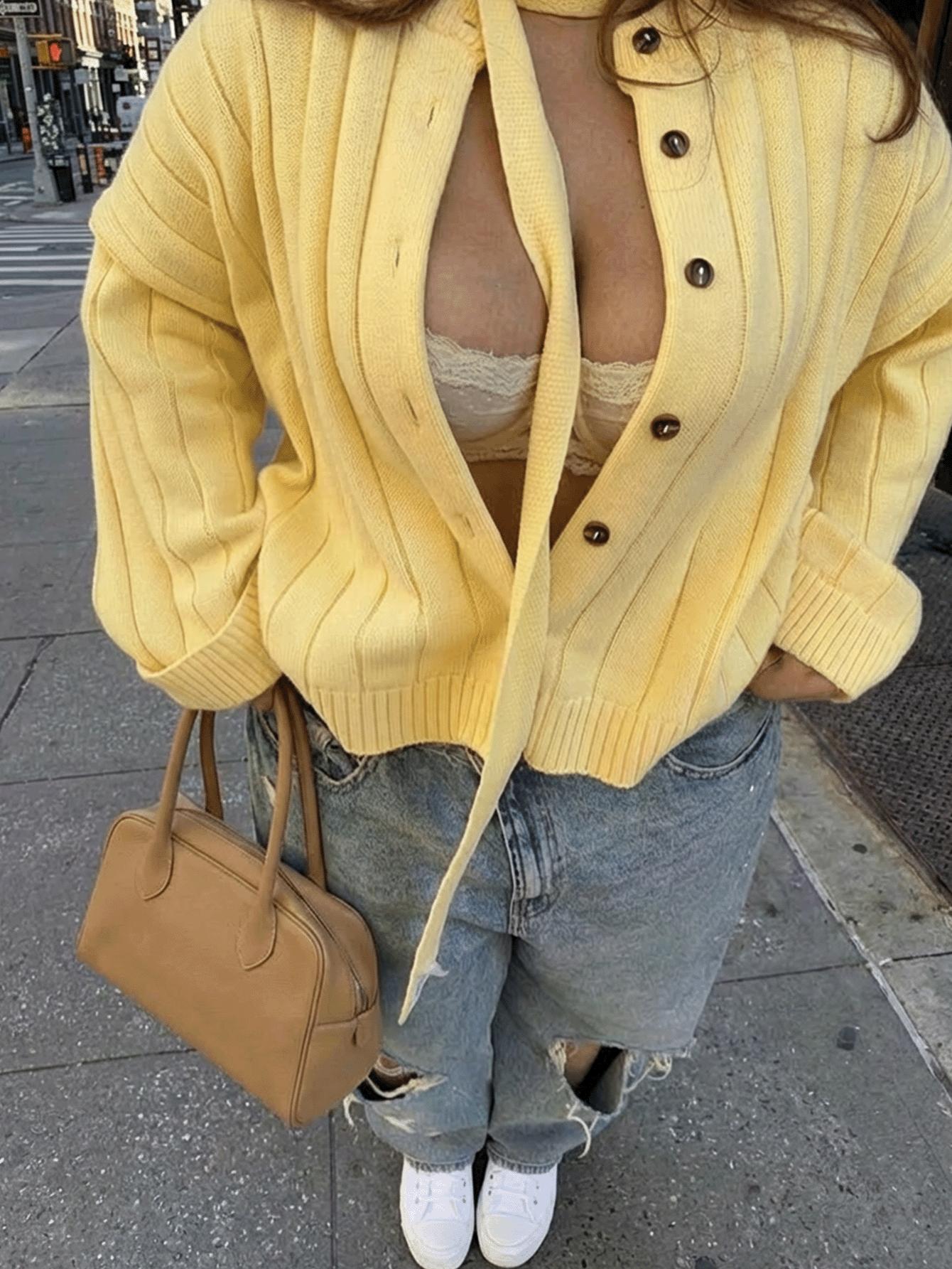 SWETER DAMSKI ROZPINANY Z PASKIEM