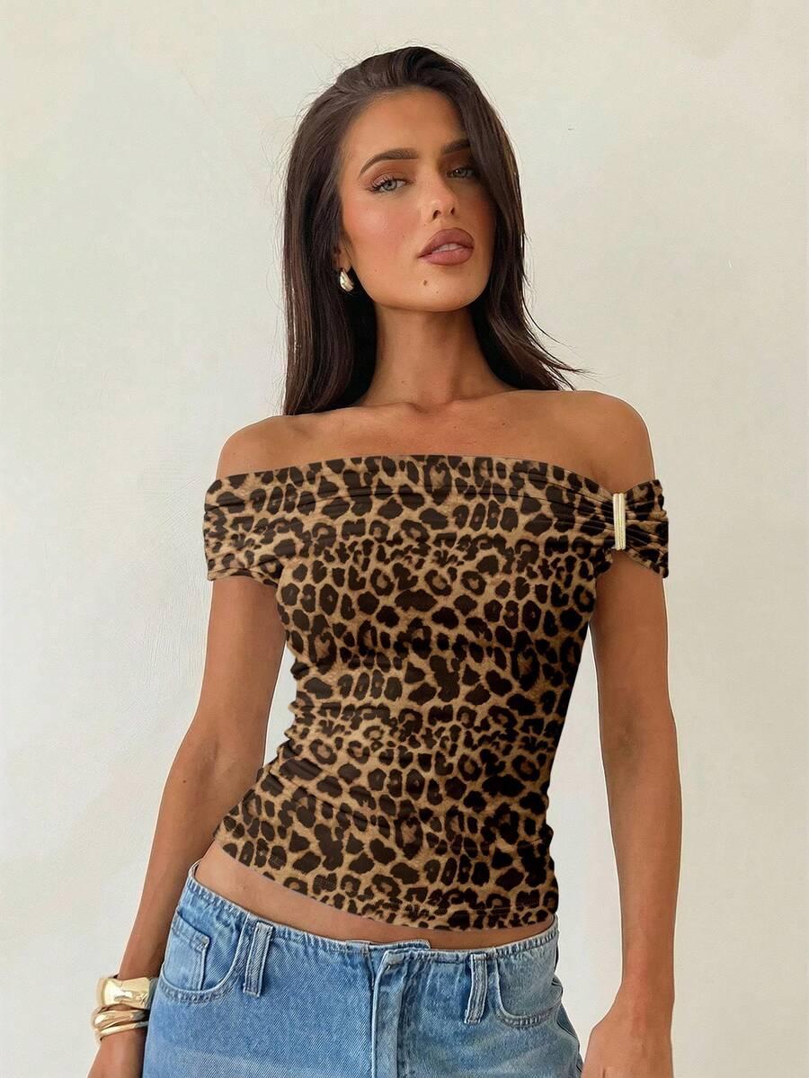 TOP ANIMAL PRINT