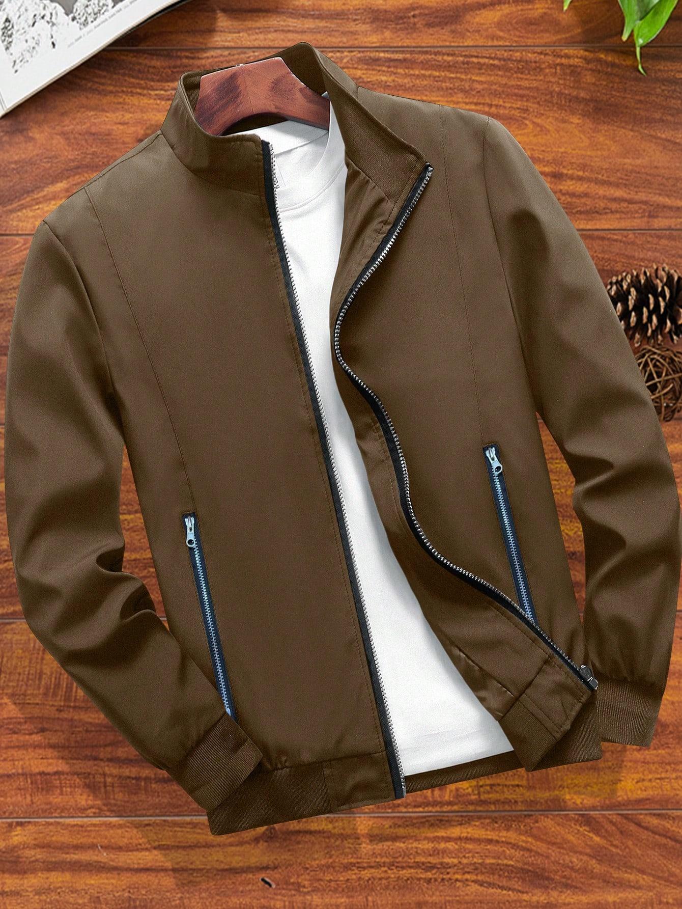 KURTKA MĘSKA SOFTSHELL BEZ KAPTURA