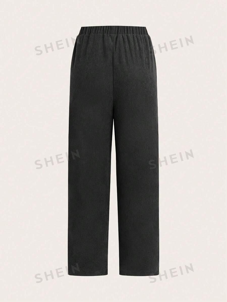 CZARNE SPODNIE REGULAR FIT 