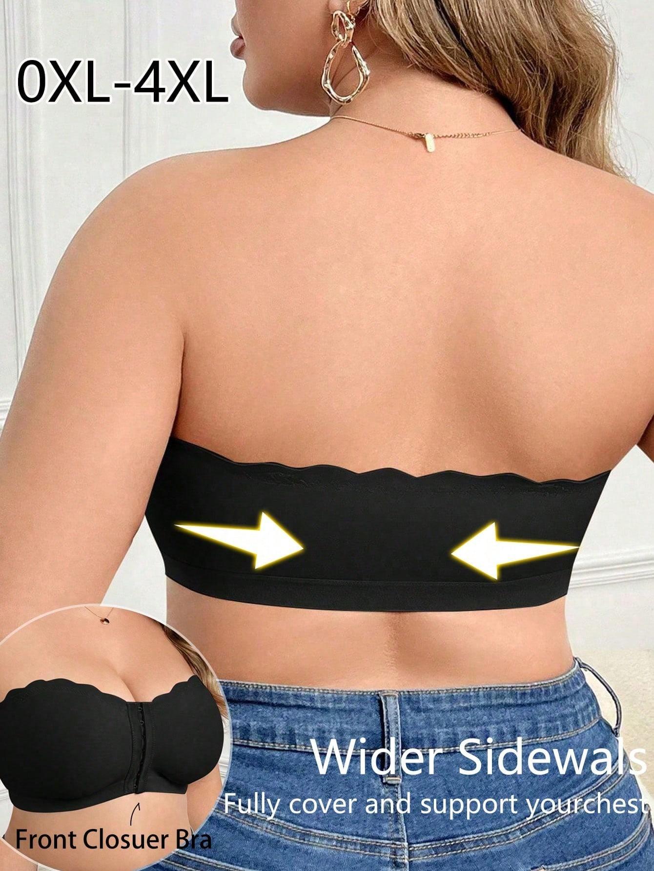 CZARNY BIUSTONOSZ BANDEAU