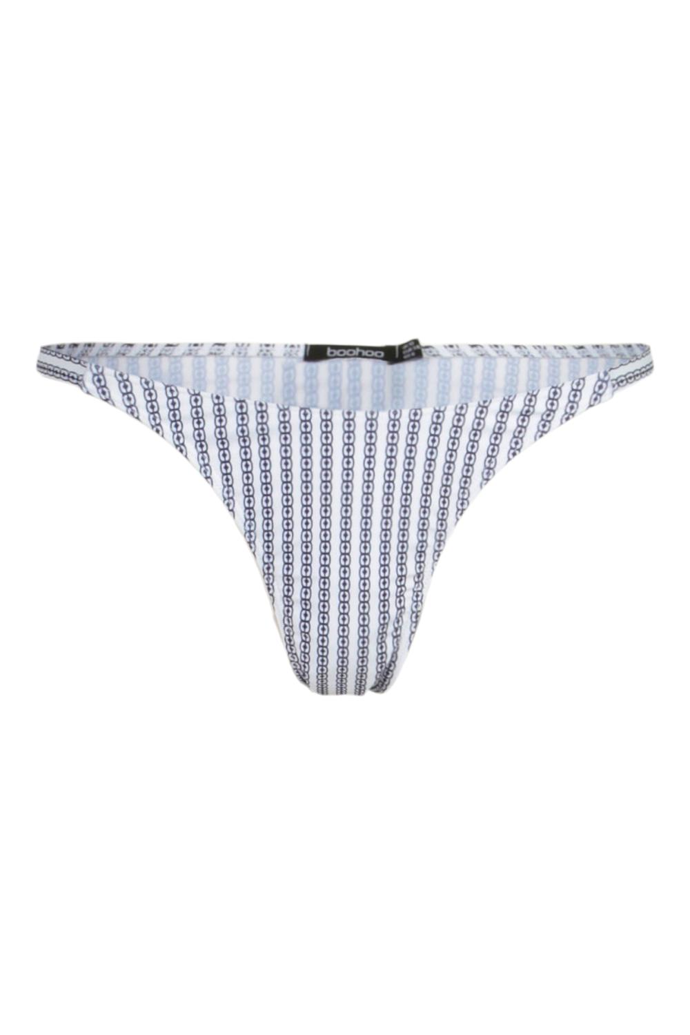 dół od bikini print