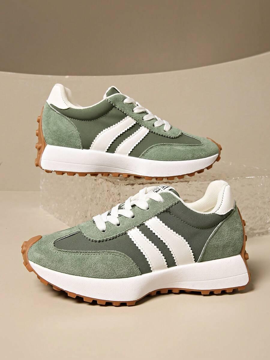 ZIELONE BUTY SPORTOWE