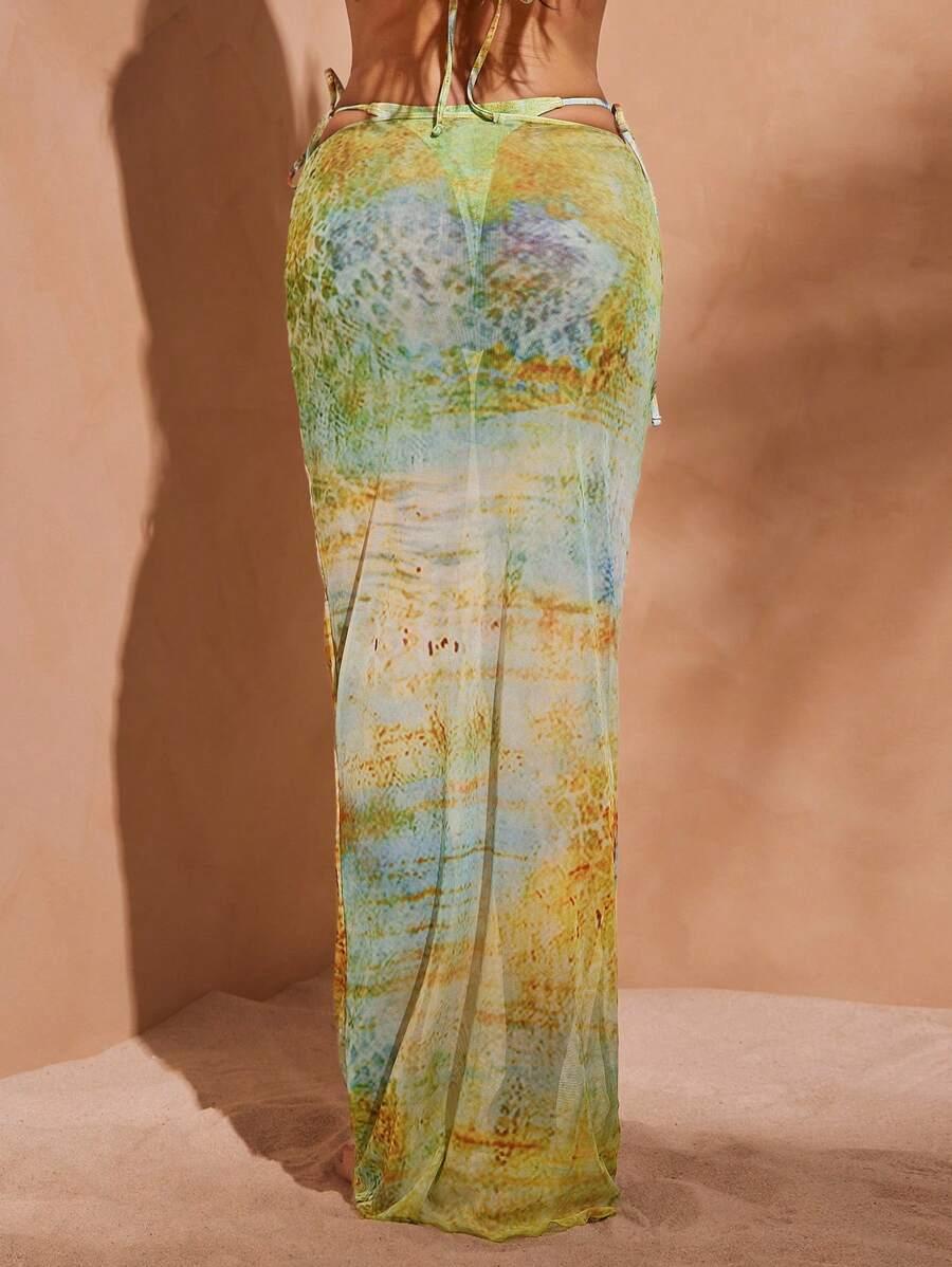 SPÓDNICA MAXI PROSTA 