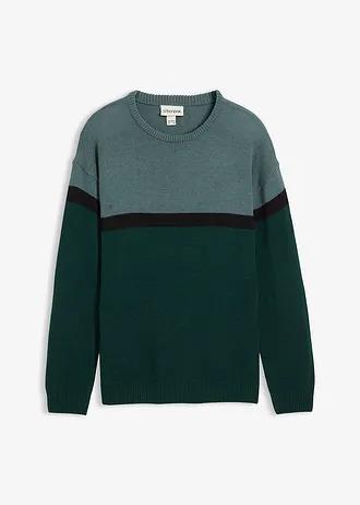 SWETER MĘSKI ZIELONY