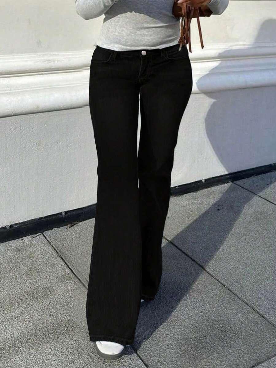 CZARNE SPODNIE CASUAL