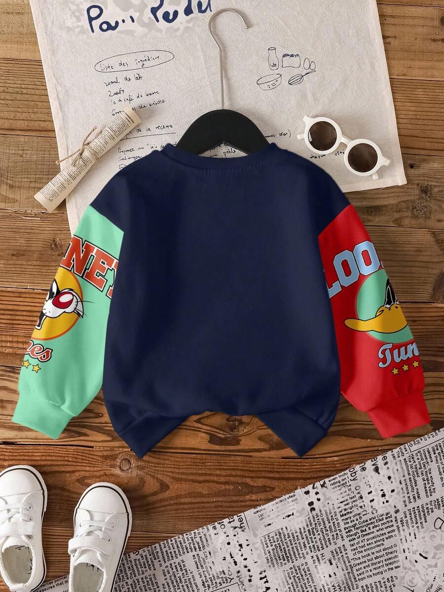 BLUZA CHŁOPIĘCA ZE WZOREM 