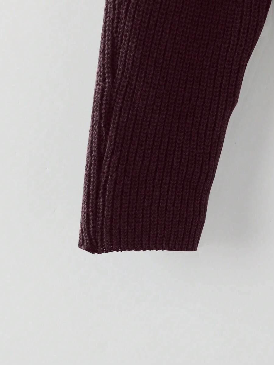 FIOLETOWY KOMPLET SWETER SPODNIE 