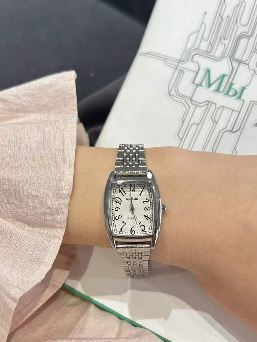 SREBRNY ZEGAREK CASUAL