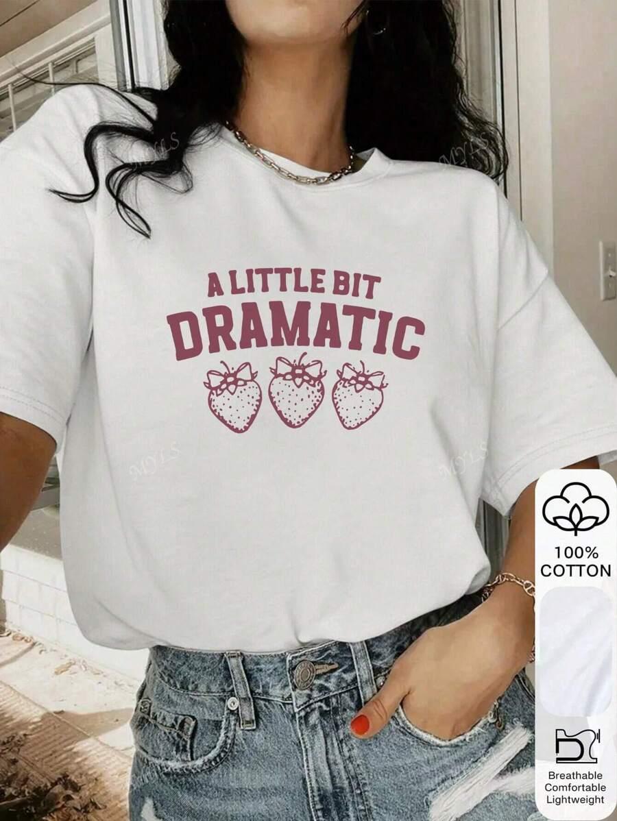 T-SHIRT Z NADRUKIEM