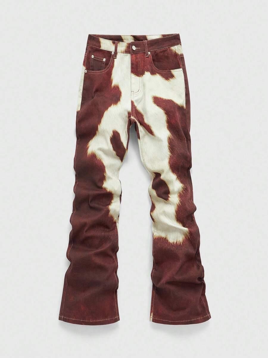 spodnie animal print