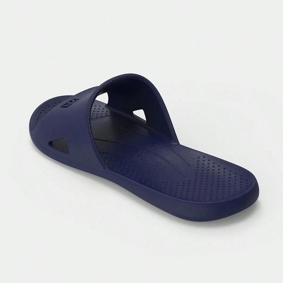 niebieskie klapki casual