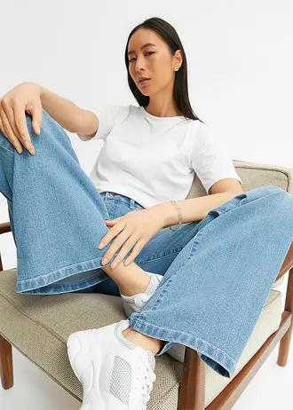 NIEBIESKIE SPODNIE JEANS