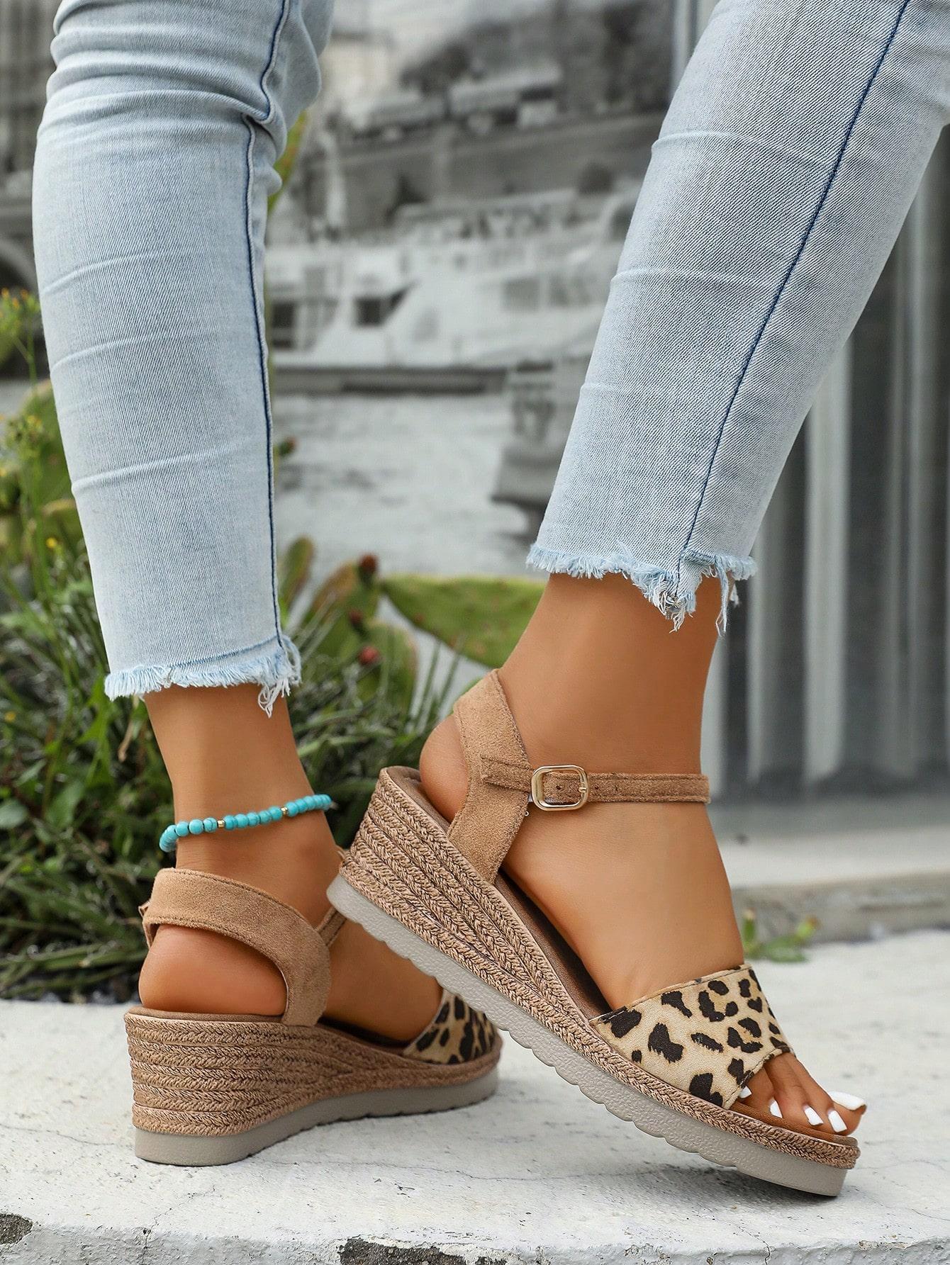  SANDAŁY ANIMAL PRINT 
