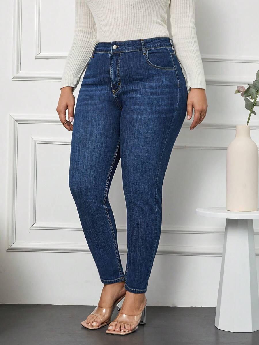 SPODNIE JEANS RURKI