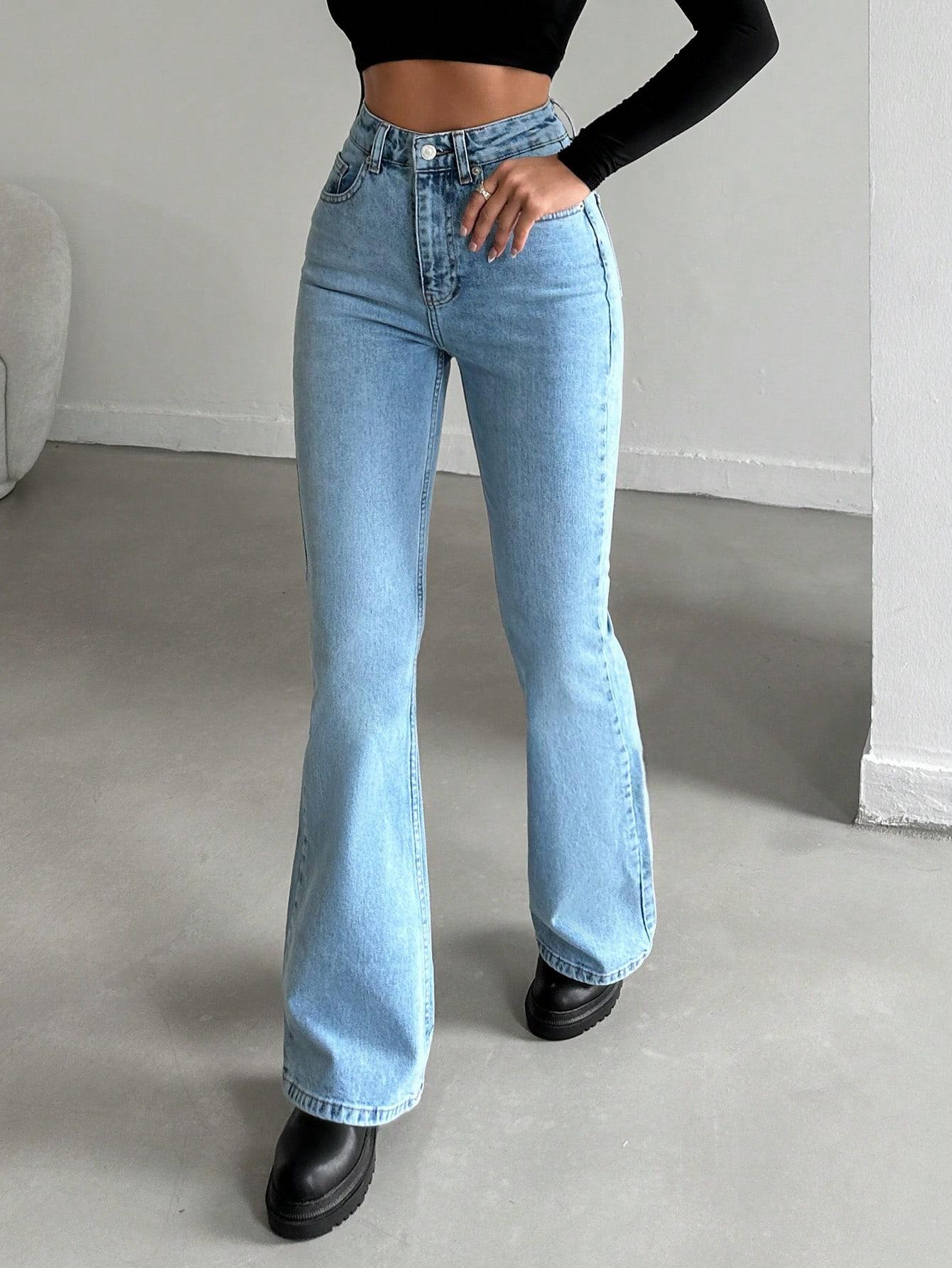 NIEBIESKIE SPODNIE JEANS