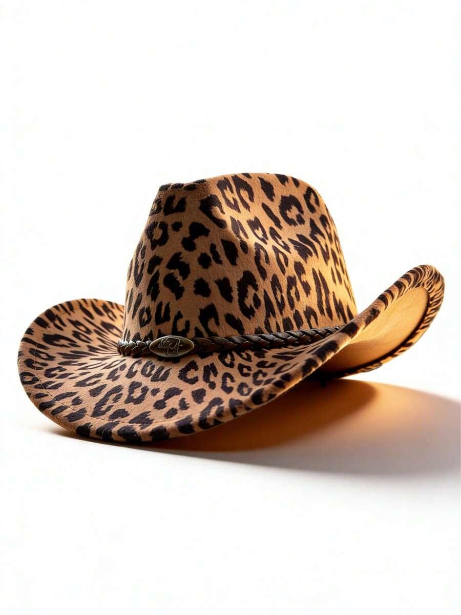 KAPELUSZ kowbojski animal print 