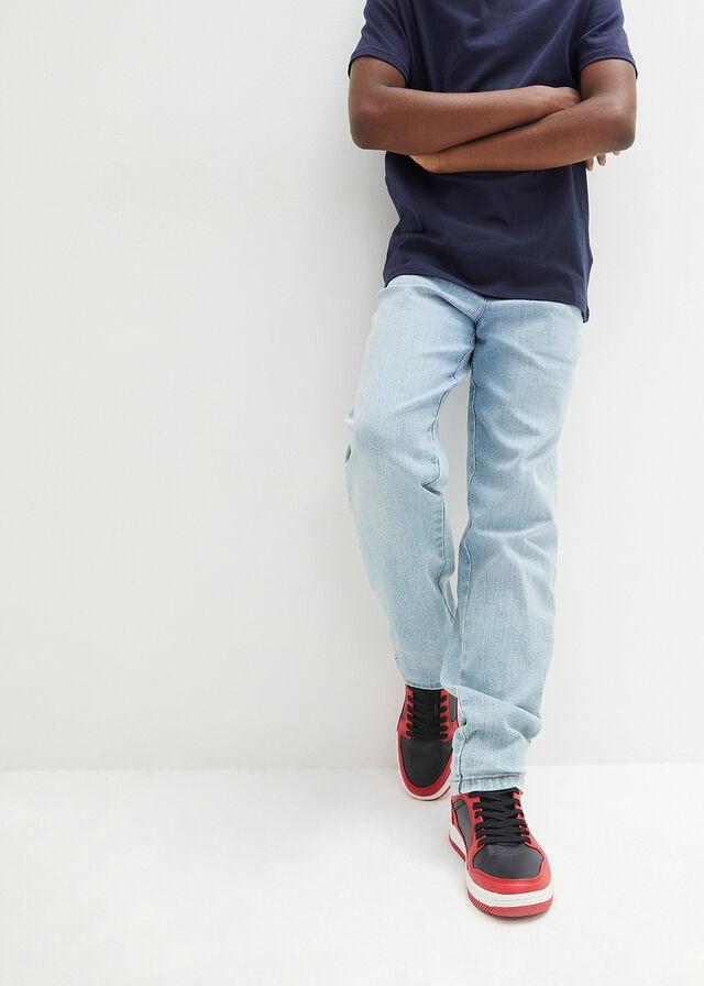 NIEBIESKIE SPODNIE JEANS