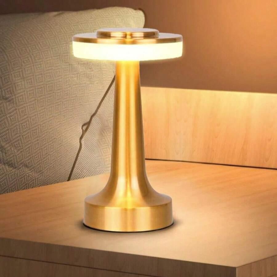 złota lampka led