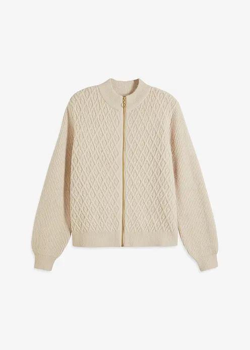 SWETER ROZPINANY DAMSKI