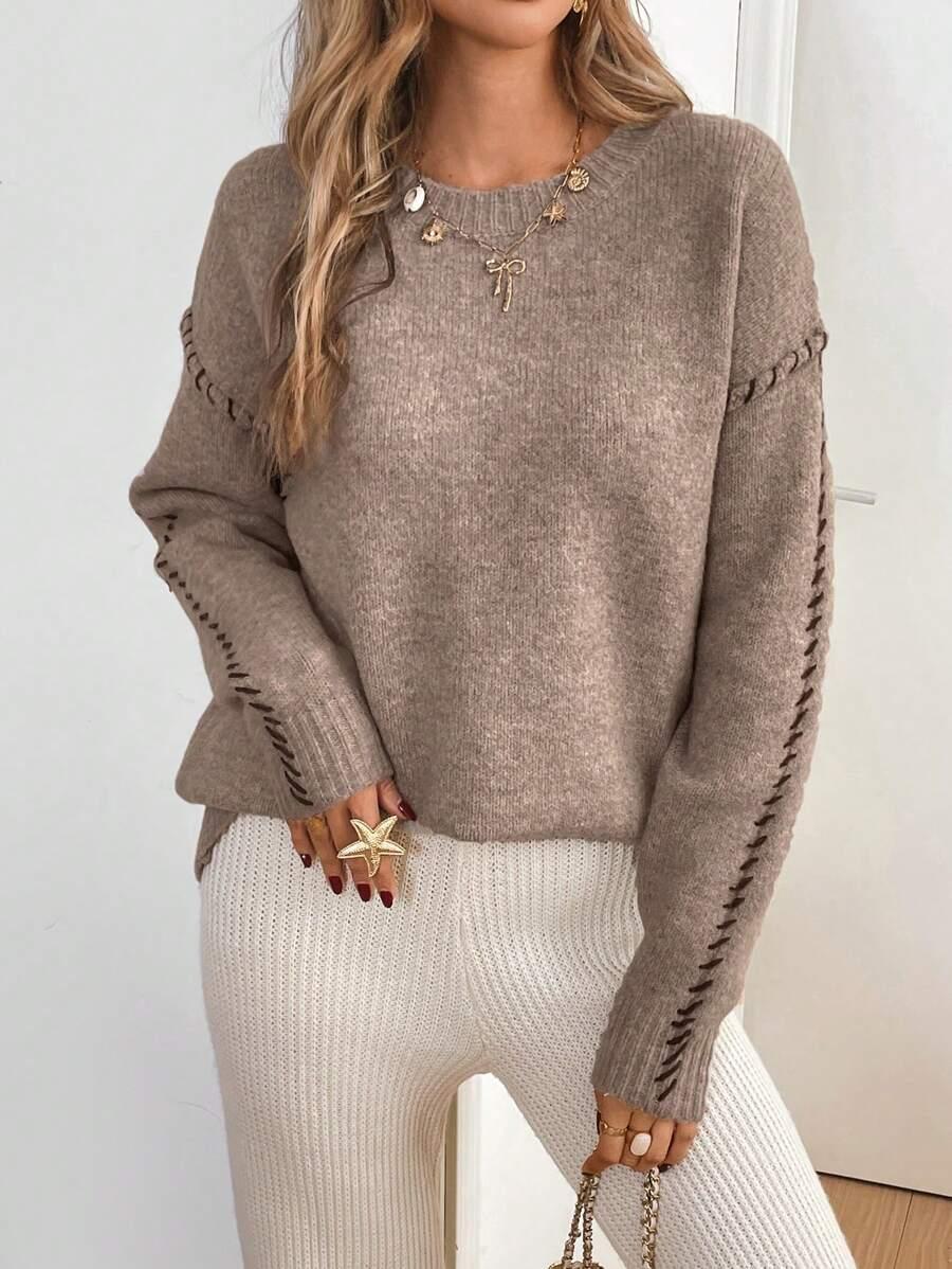 SWETER DAMSKI OVERSIZE 