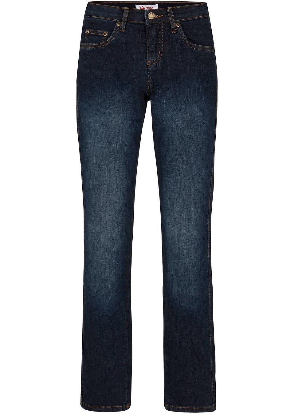 PROSTE SPODNIE JEANS