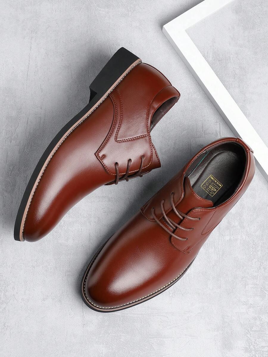 BRĄZOWE ELEGANCKIE PÓŁBUTY