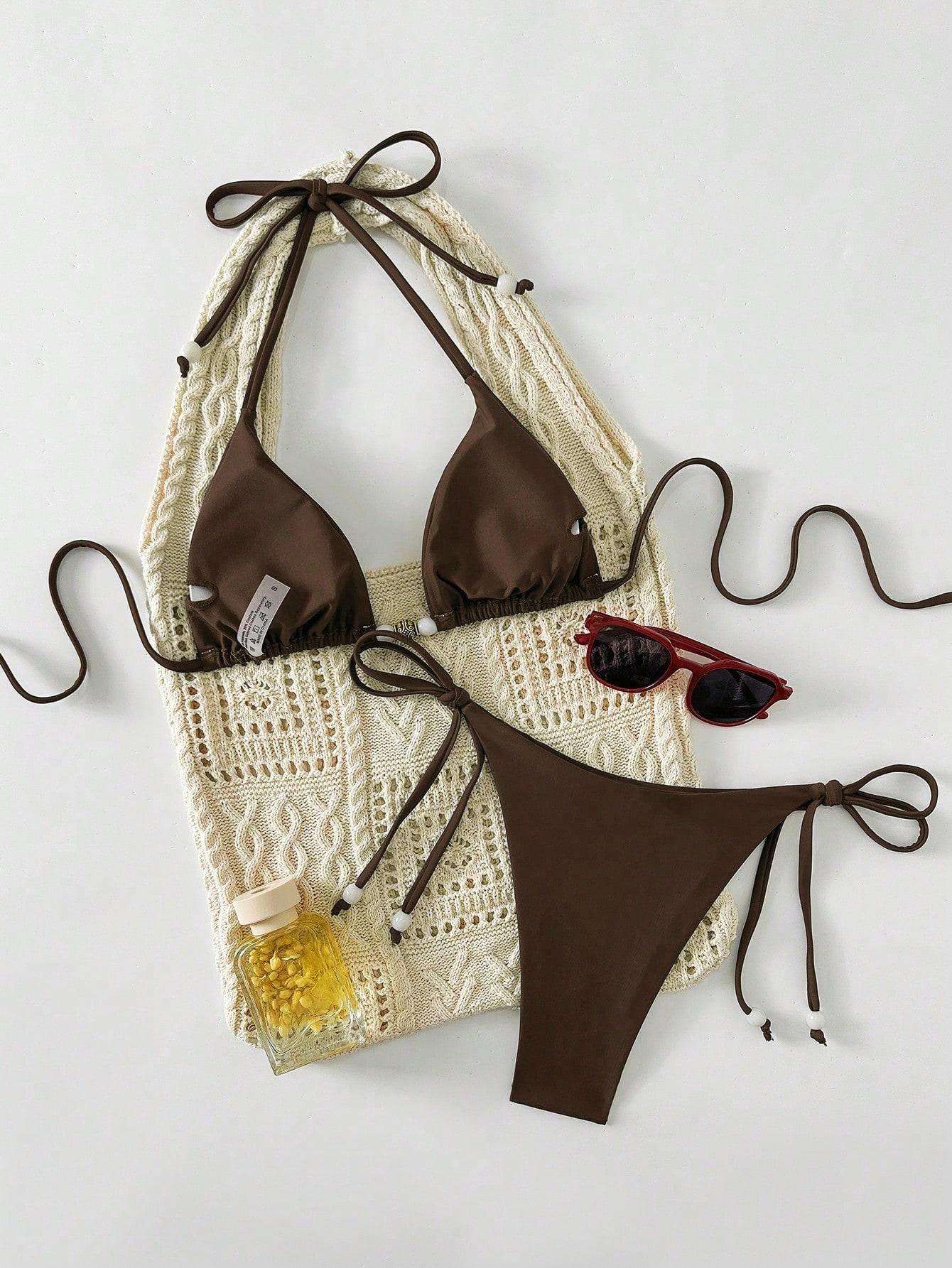 dwuczęściowy kostium kąpielowy bikini