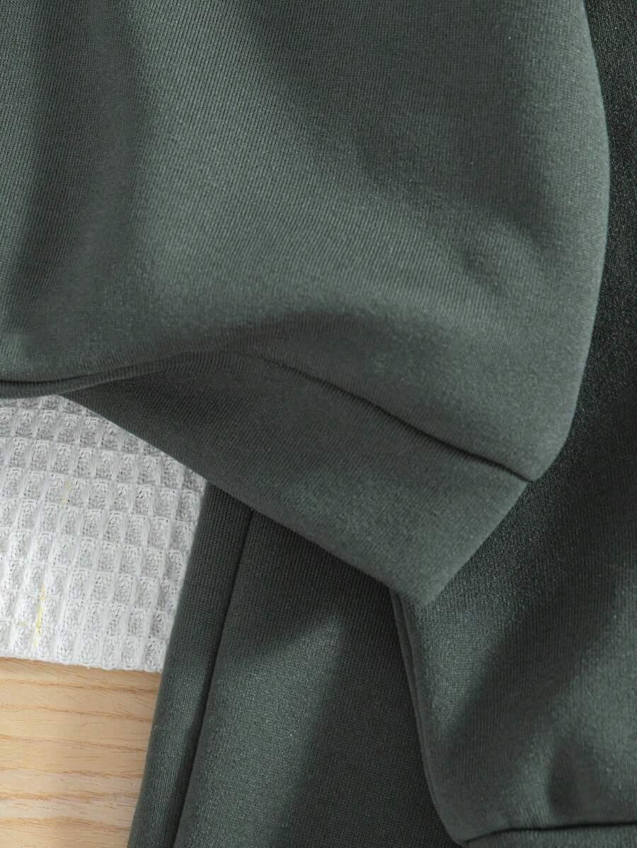 ZIELONY KOMPLET DRESOWY BLUZA SPODNIE