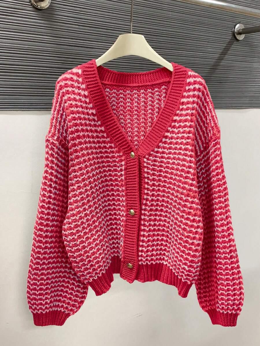 ROZPINANY SWETER WZÓR