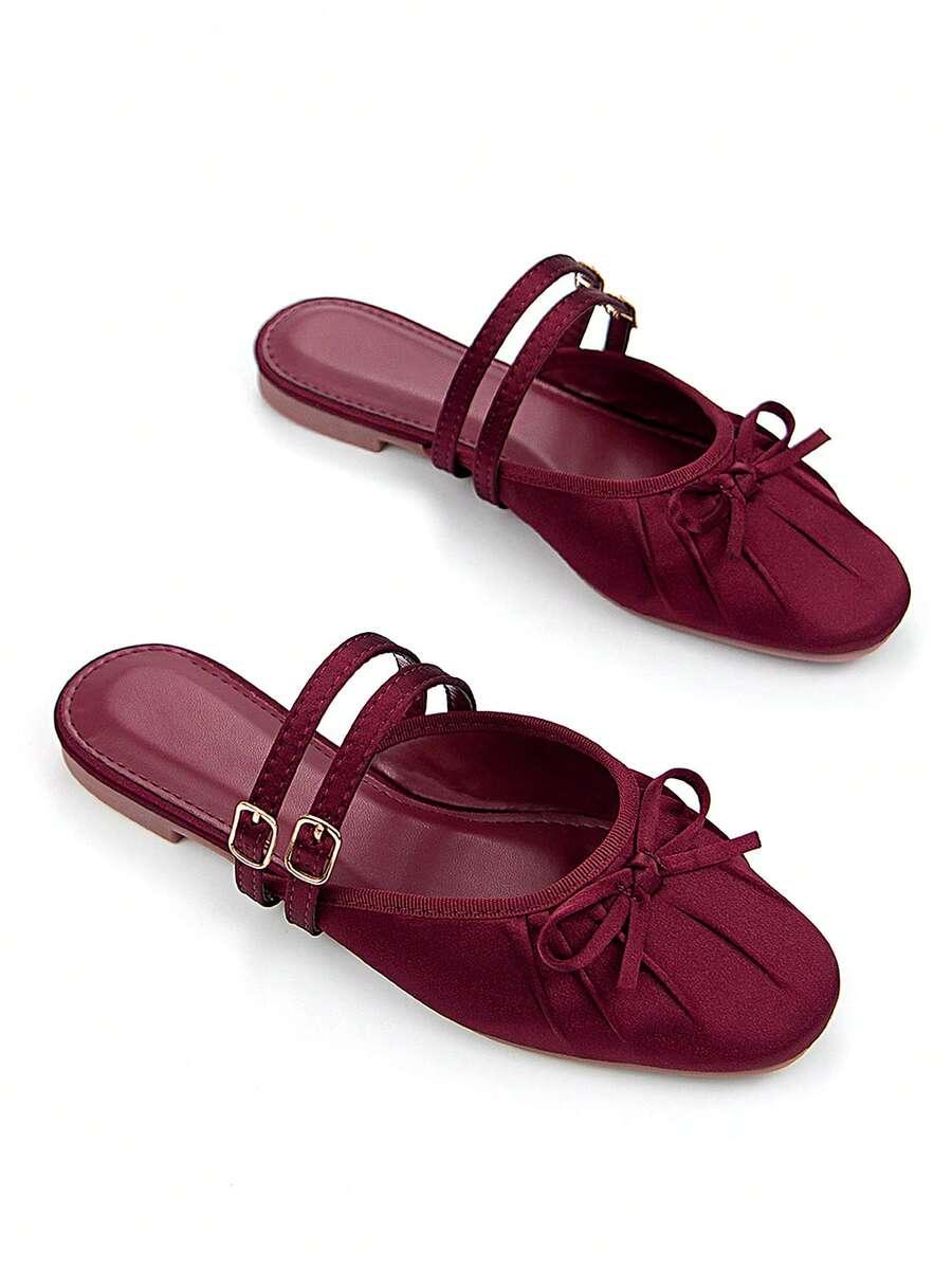 BORDOWE KLAPKI CASUAL
