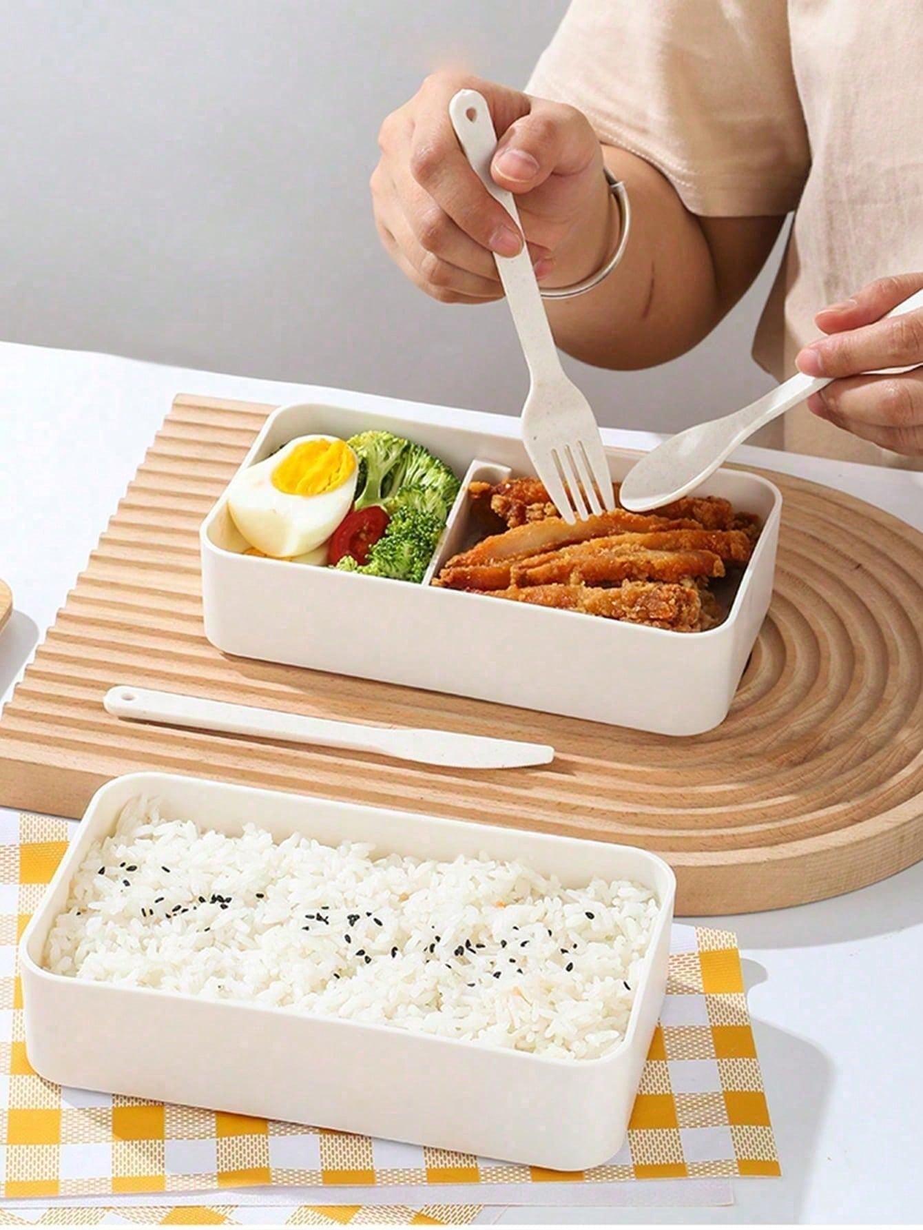 Pudełko na lunch lunchbox sztućce