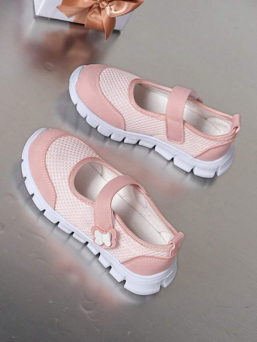 RÓŻOWE BUTY RZEPA