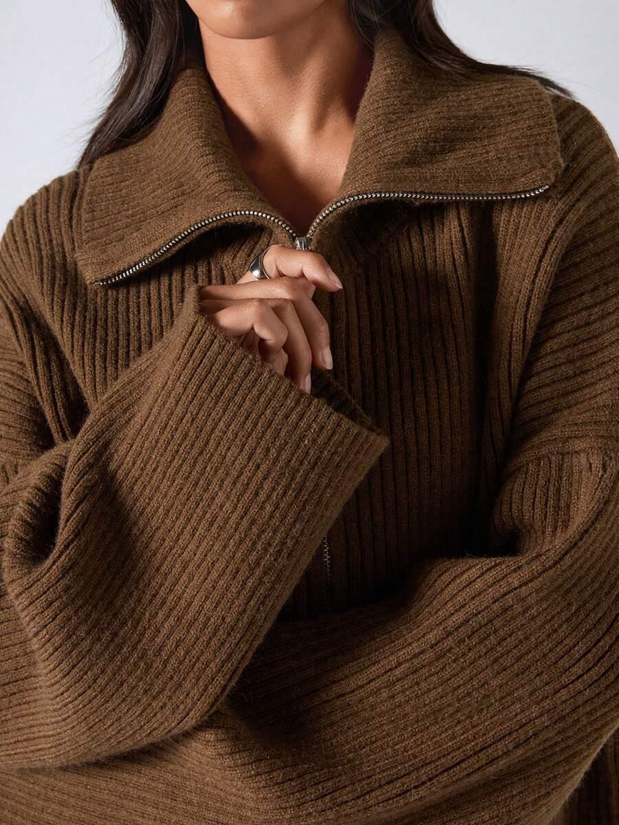 komplet sweter spodnie