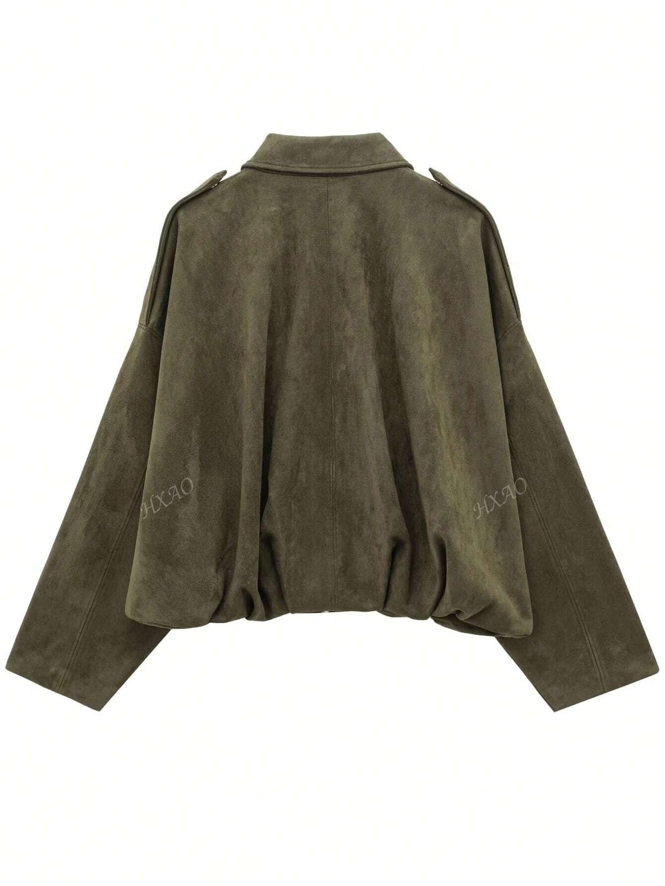 ZIELONA KURTKA BOMBER 