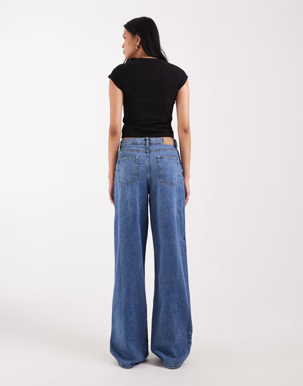 NIEBIESKIE SPODNIE JEANS