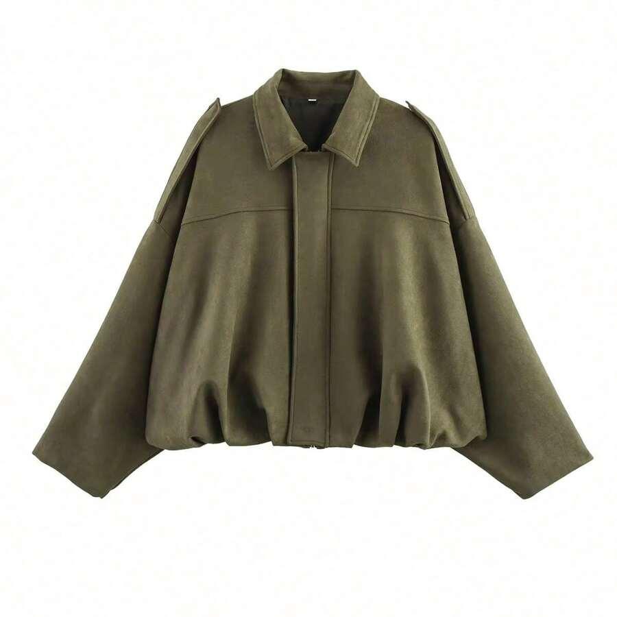 ZIELONA KURTKA BOMBER 