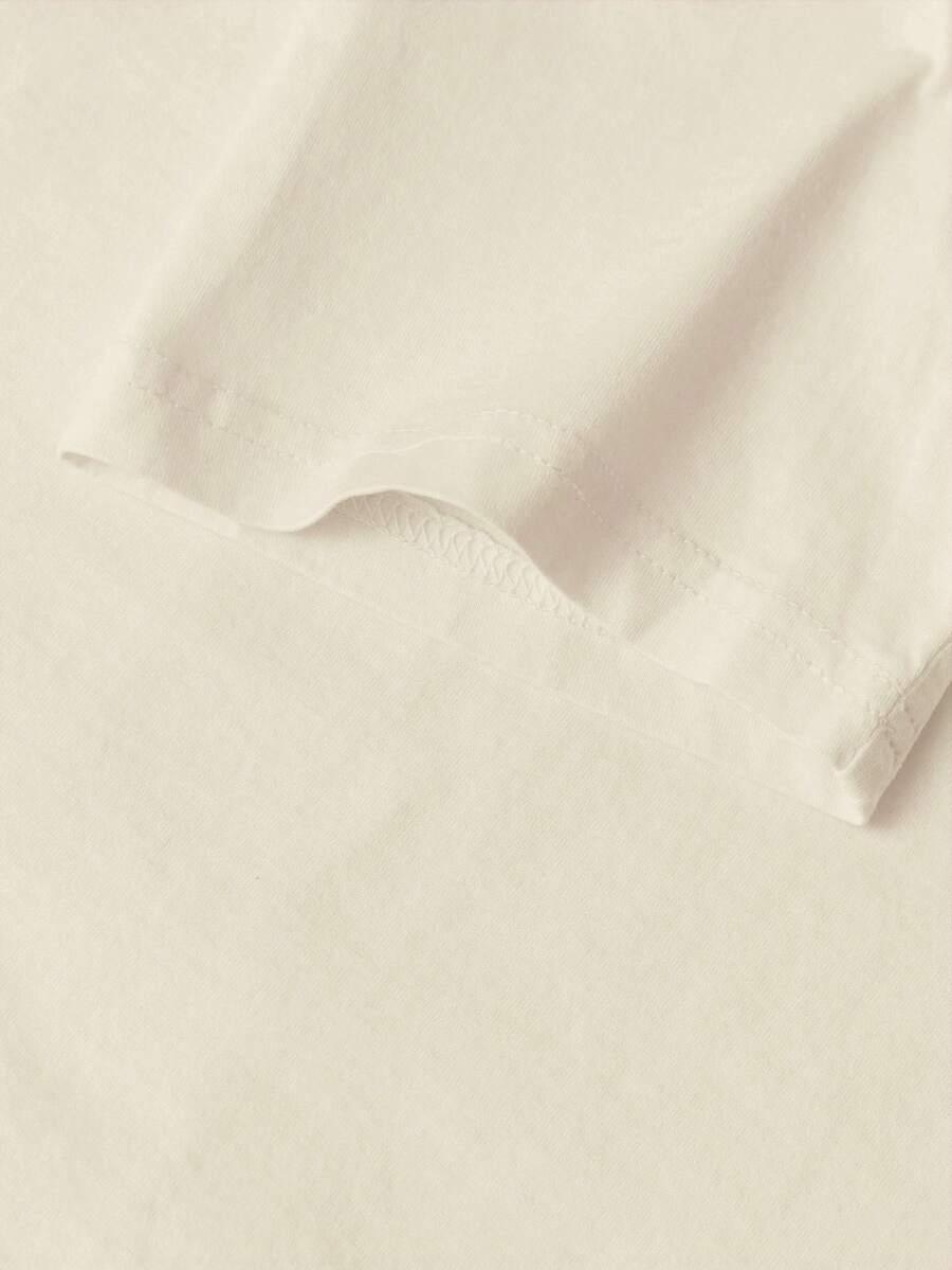 ŻÓŁTY T-SHIRT PRINT 