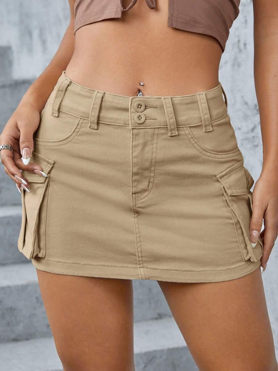 MINI SPÓDNICA JEANS 