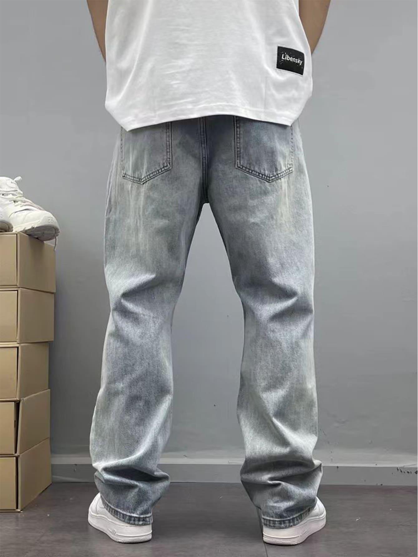 spodnie jeans przetarcia