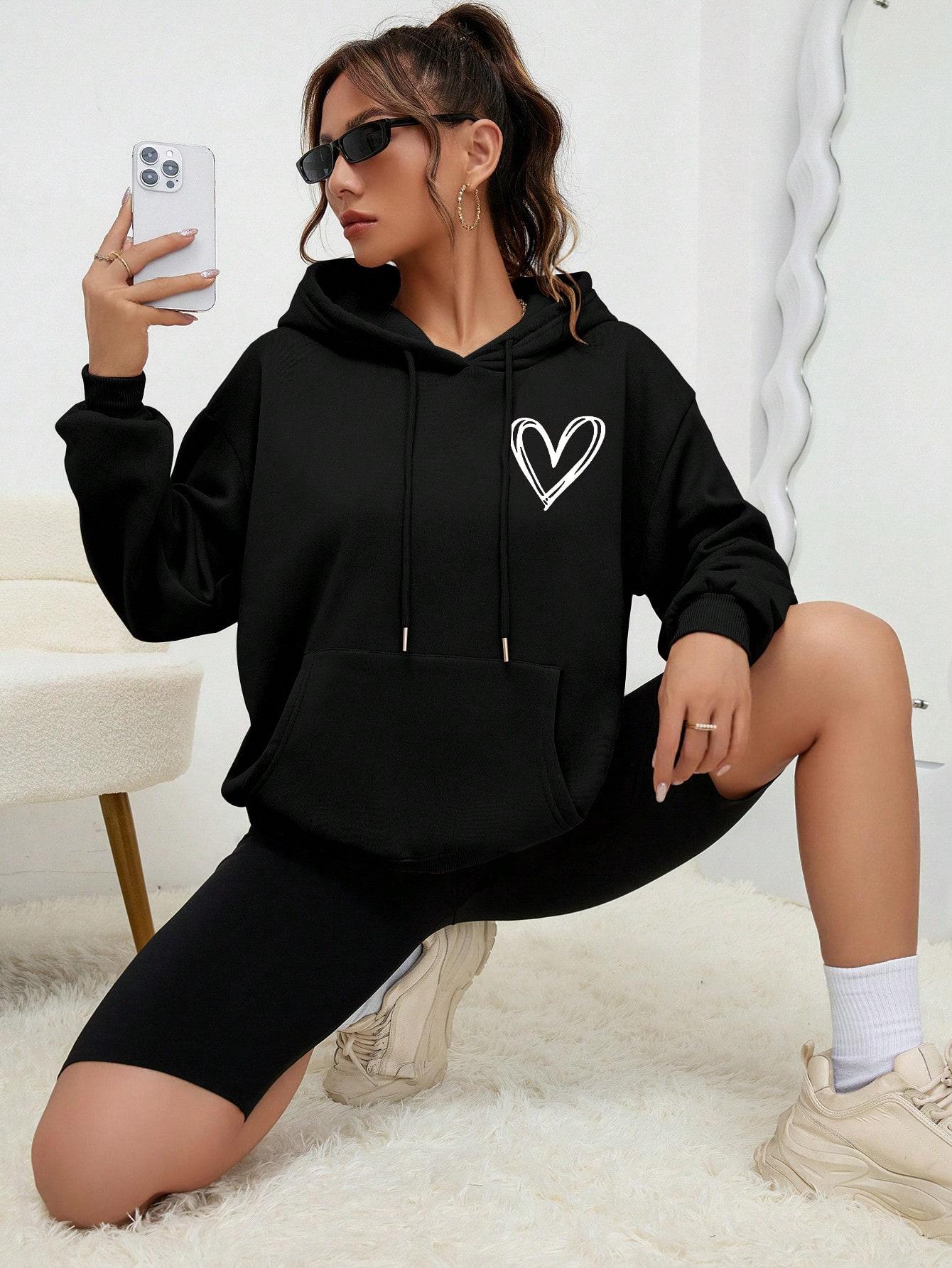 CZARNA BLUZA KAPTUR