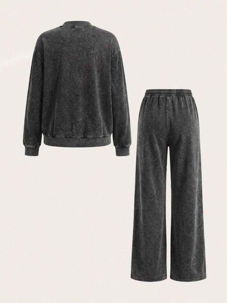 bluza spodnie dresowy komplet