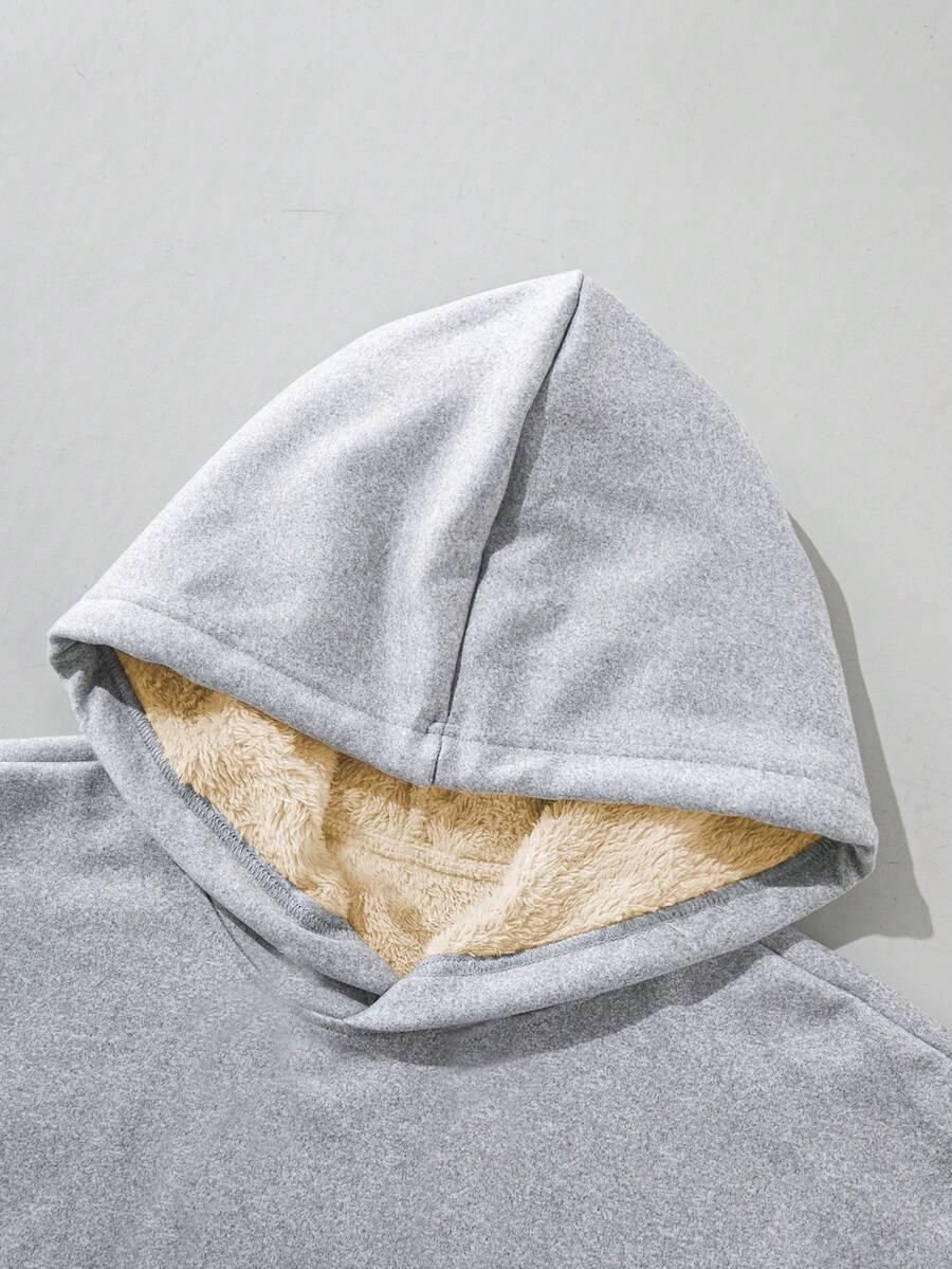 bluza z kapturem nadruk