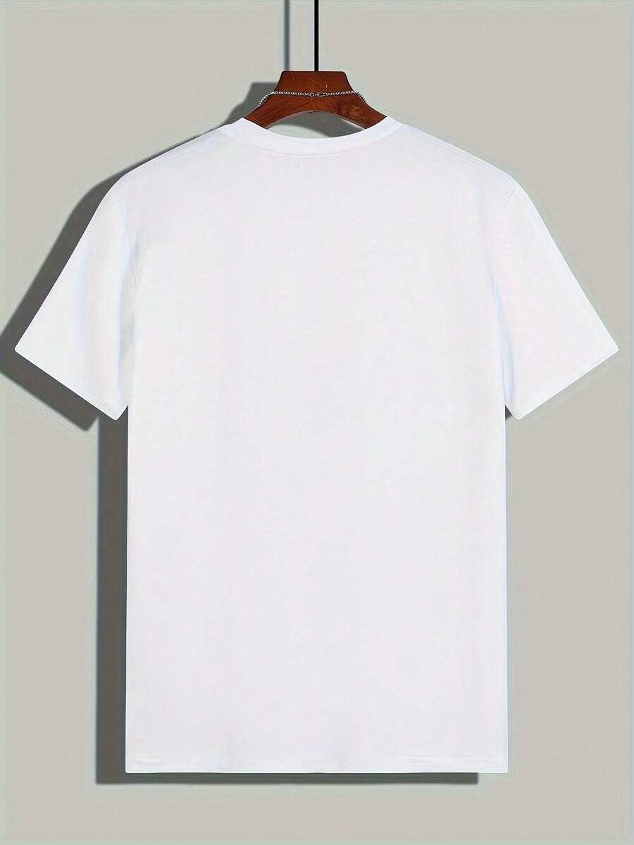 biały t-shirt basic