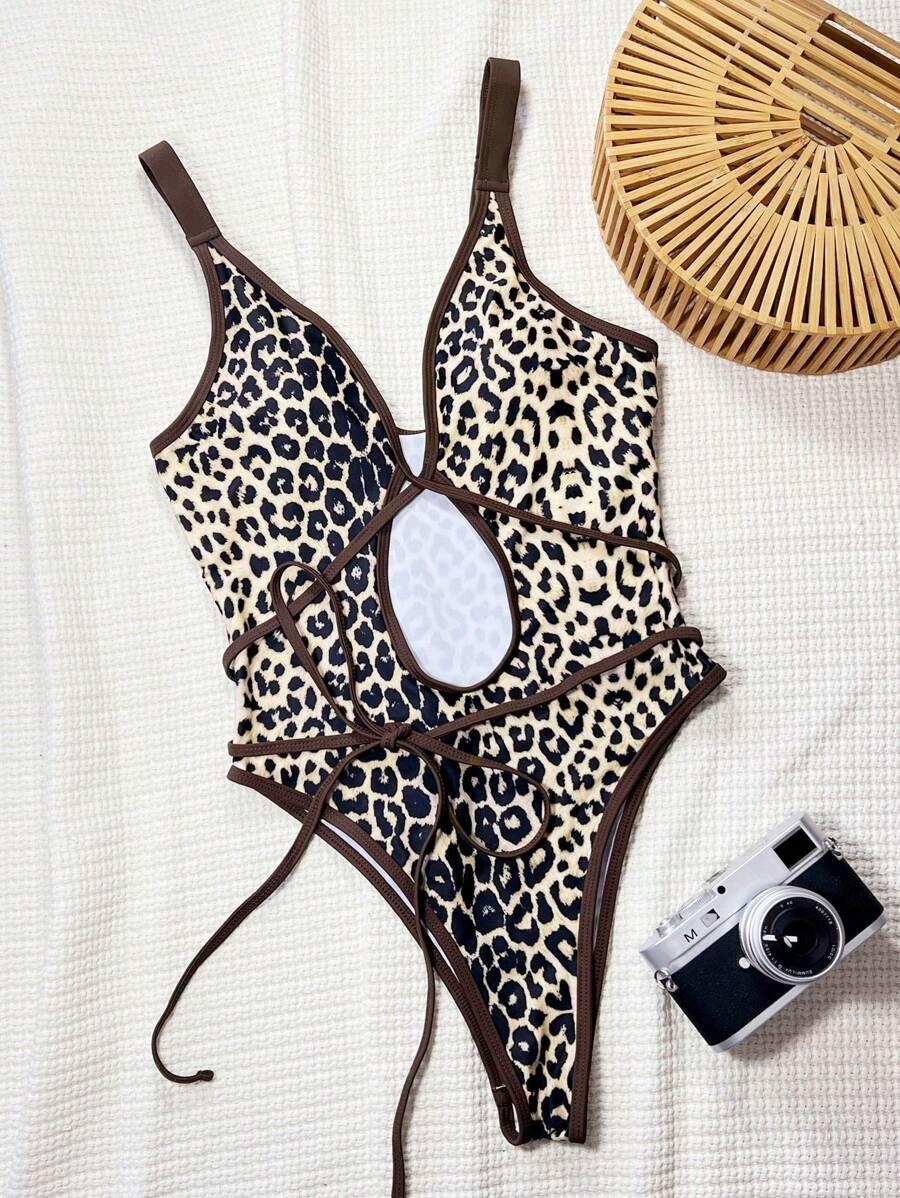 JEDNOCZĘŚCIOWY STRÓJ KĄPIELOWY ANIMAL PRINT