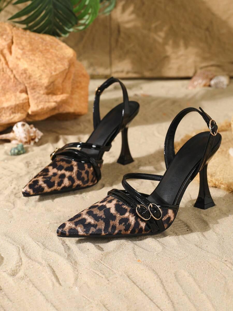 czółenka animal print 