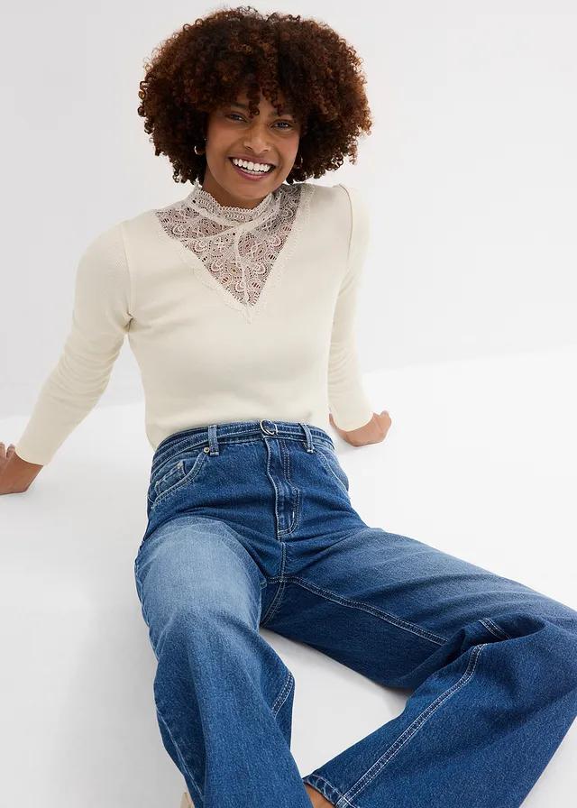 NIEBIESKIE SPODNIE JEANS 